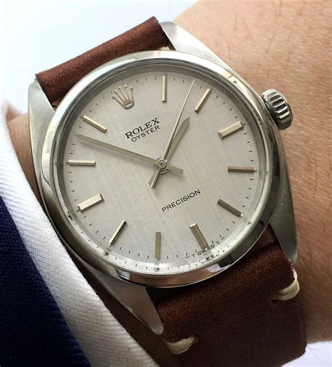 vintage rolex precision steel models|rolex oyster precision 1960s.